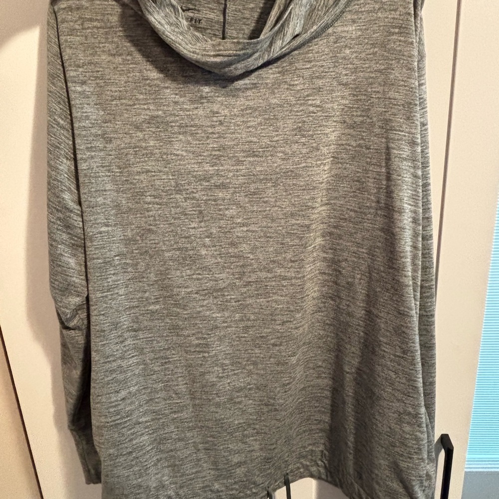 Nike Gray Cowl Neck Sweater